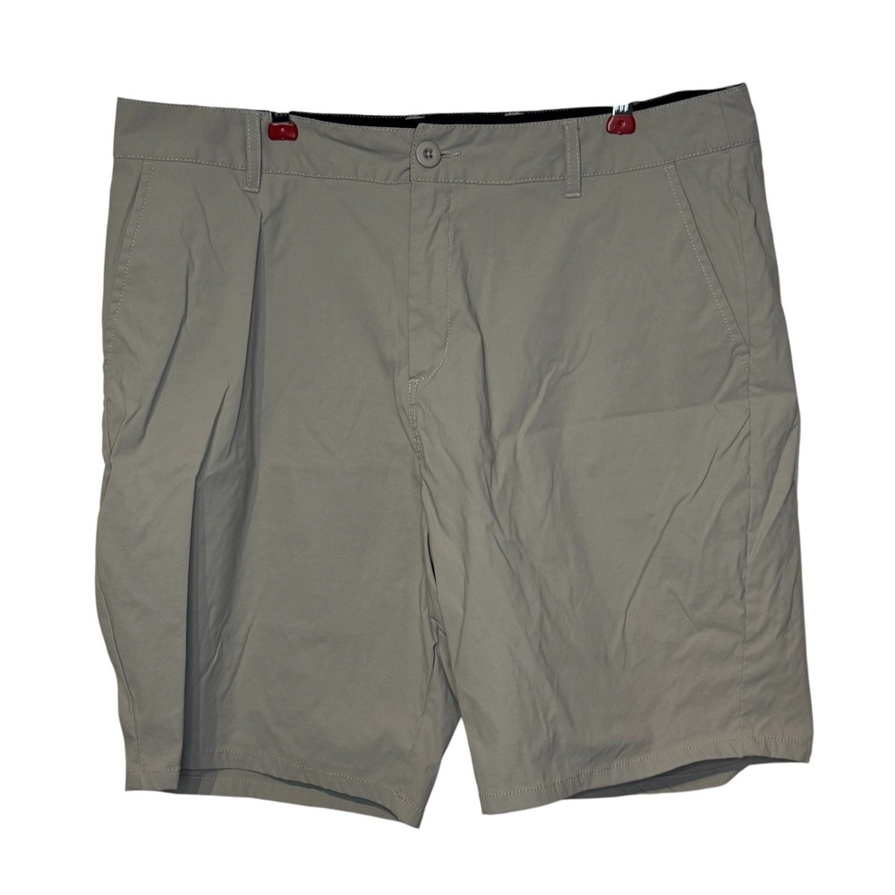 Marsh Wear Men Shorts Chino Performance Golf Stretch Khaki Outdoor Flat Front 36
